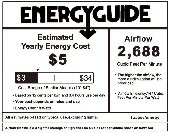 NICOLET 52 inch 3 - Blade Flush Mount Smart Ceiling Fan with LED Light & Remote - LEDMyPlace