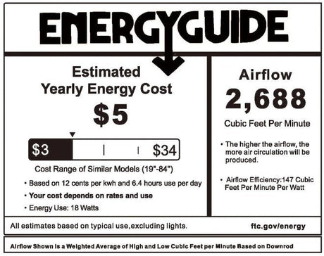 NICOLET 52 inch 3 - Blade Flush Mount Smart Ceiling Fan with LED Light & Remote - LEDMyPlace
