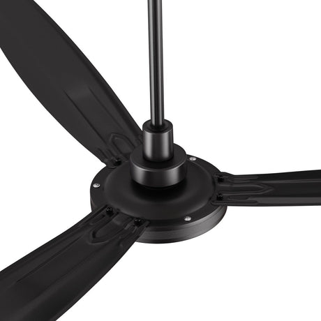 OBERON 56 inch 3 - Blade No LED Light Ceiling Fan with Remote - LEDMyPlace
