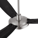OBERON 56 inch 3 - Blade No Light Ceiling Fan with Wall Control - LEDMyPlace