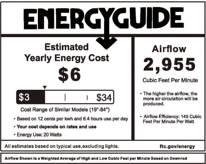 PEYTON 52 inch 5 - Blade Smart Ceiling Fan with LED Light & Remote - LEDMyPlace