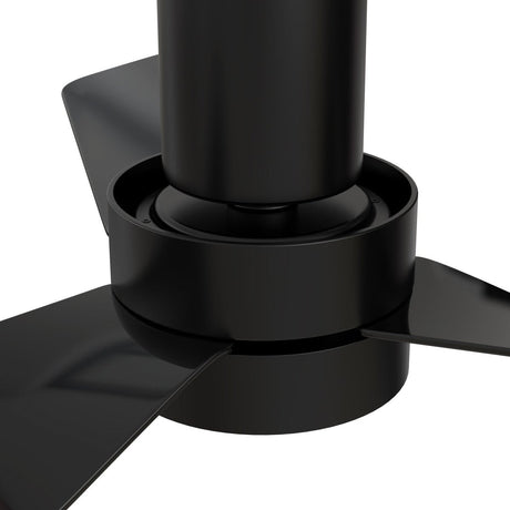 PORTER 44 inch 3 - Blade Flush Mount Smart Ceiling Fan with LED Light & Remote - LEDMyPlace