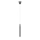 LED Pendant Light Fixture, Dimmable, 3000K (Warm White), Matte Black (P794311)