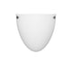 9W LED Indoor Wall Sconce, 5000K (Daylight White), 550LM, Brushed Nickel Wall Mounting Light, Dimmable, Hallway Light Fixtures
