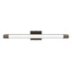 Cylinder Shape Integrated LED Bath Bar Light, 18.5 Inch/27.5 Inch, 4000K (Cool White), Dimmable, ETL Listed, Bathroom Vanity Lighting