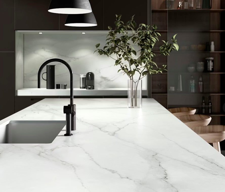 DEKTON Optimma Sintered Stone Bathroom Cladding - REM 96" x 32" Slab