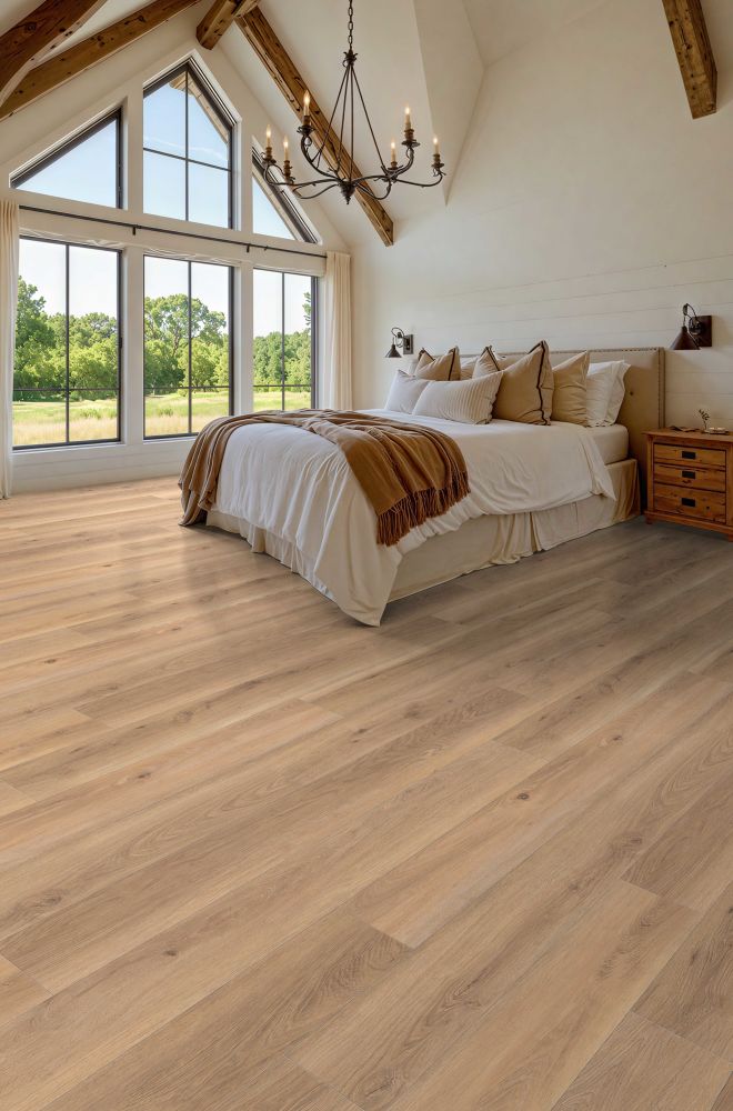 SPC Luxury Vinyl Flooring, Click Lock Floating, Suncrest Plateau, 7" x 60" x 6mm, 20 mil Wear Layer - Reservation Collection (23.88SQ FT/ CT)