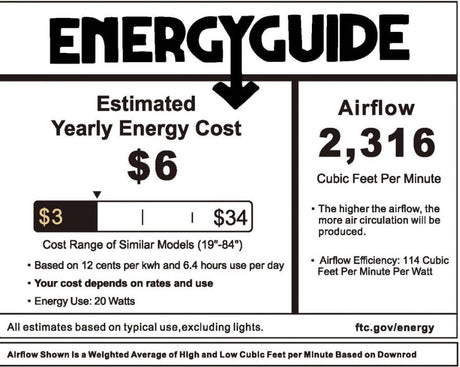 ROQUE 44 inch 3 - Blade Smart Ceiling Fan with LED Light & Remote - LEDMyPlace