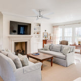 SANTANA 52 inch 5 - Blade Ceiling Fan with LED Light & Wall Control - LEDMyPlace