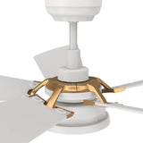 SAVILI 52 inch 5 - Blade Smart Ceiling Fan with LED Light & Remote Control - LEDMyPlace