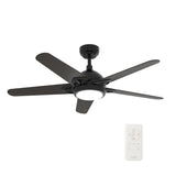 Sonnen 52'' Best Smart Ceiling Fan with Remote, Light Kit Included, Works with Google Assistant and Amazon Alexa,Siri Shortcut - LEDMyPlace