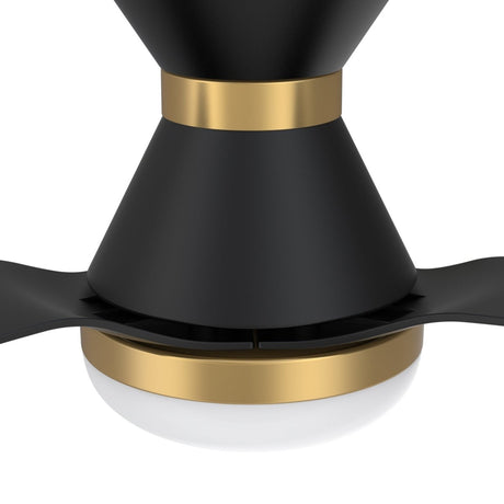 SPEZIA 52 inch 3 - Blade Flush Mount Best Smart Ceiling Fan with LED Light & Remote - LEDMyPlace