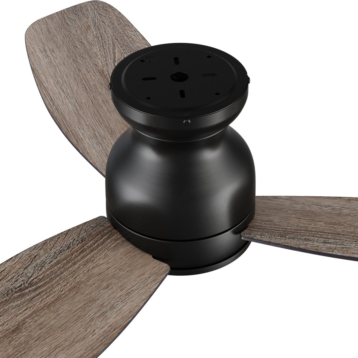 STANLEY 48 inch 3 - Blade Flush Mount No Light Ceiling Fan with Remote - LEDMyPlace