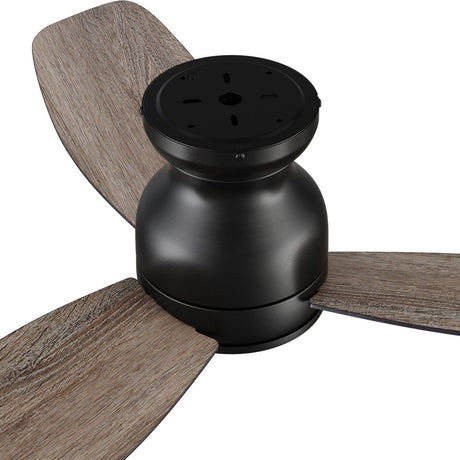 STANLEY 48 inch 3 - Blade Flush Mount No Light Ceiling Fan with Remote - LEDMyPlace