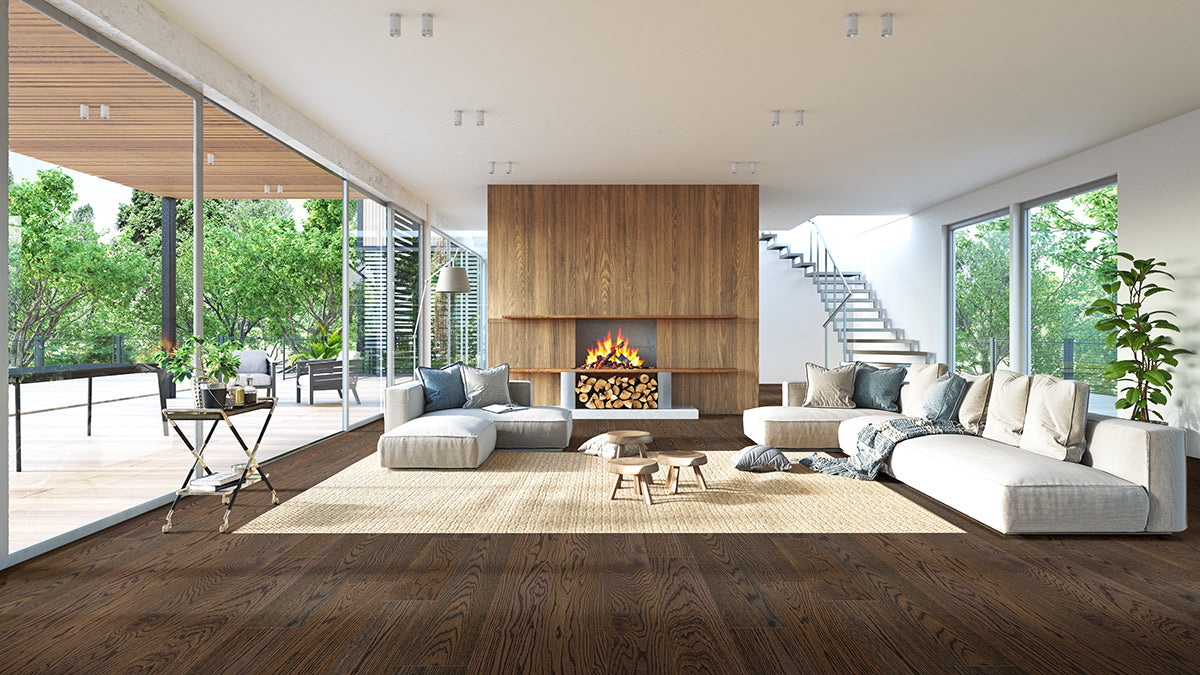 McCarran Thornburg 9-1/2 x 86 in 5/8 in White Oak Engineered Hardwood