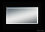 Twinkle 76'' Polished Edge Frosted Panel LED Mirror