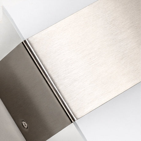 Wall Mounted LED Light Fixture, 5000K, Dimmable, ETL/CE Certificate, Material: Metal + White Acrylic Shade - LEDMyPlace