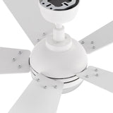 ZELDA 52 inch 5 - Blade Ceiling Fan with LED Light & Remote - LEDMyPlace