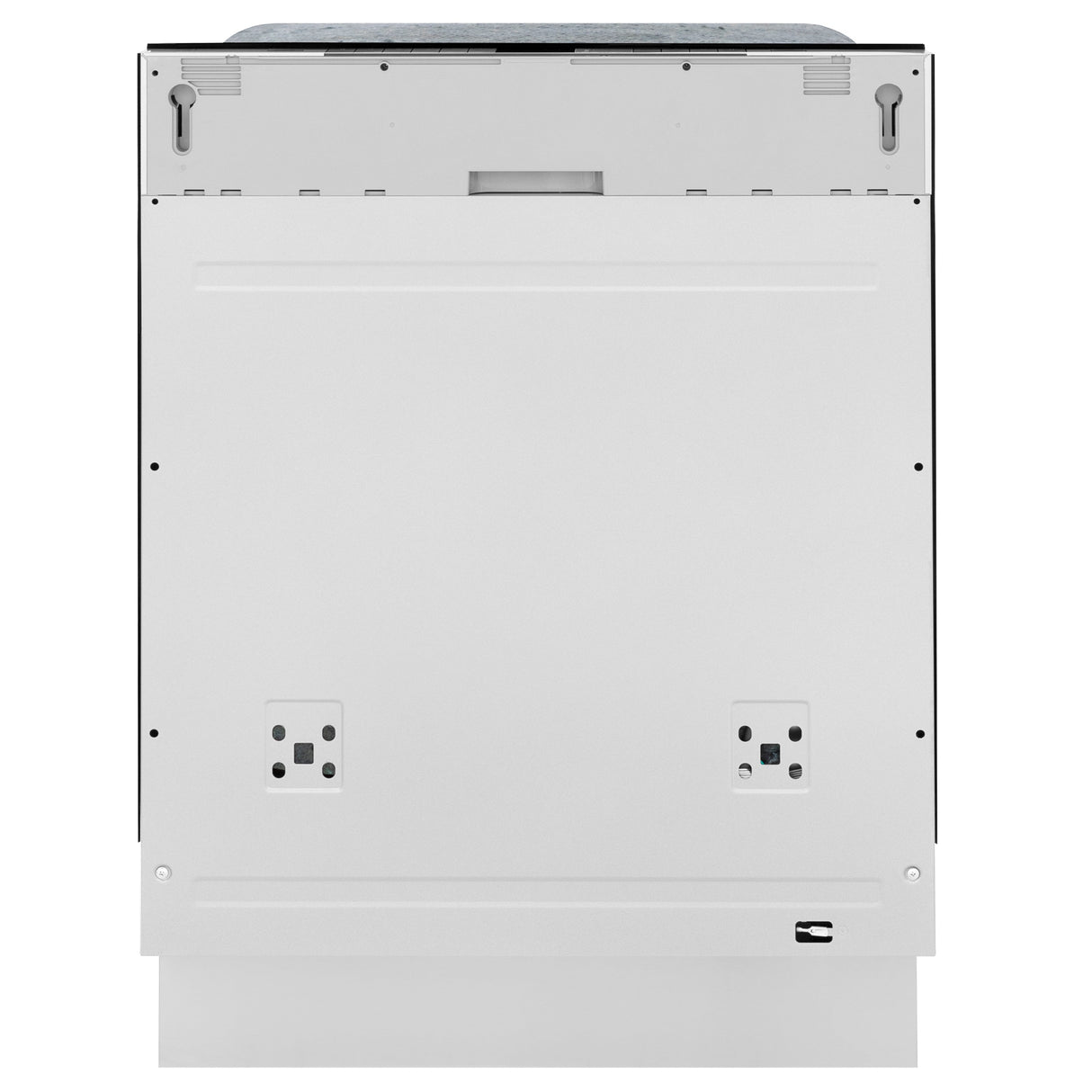 ZLINE 24 in. Monument Series 3rd Rack Top Touch Control Dishwasher in Custom Panel Ready with Stainless Steel Tub, 45dBa (DWMT-24)