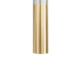 ZLINE Autograph Edition Gemini Pull Down Single Handle Kitchen Faucet in Brushed Nickel and Champagne Bronze (GEM-KF-ZBNCB)