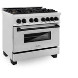 ZLINE Autograph Edition 48 in. 6.0 cu. ft. Legacy Dual Fuel Range with 7 Burner Gas Cooktop and 2 Electric Ovens in Satin Stainless Steel and Champagne Bronze Accents (RASZ-SN-48-CB)