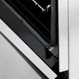 ZLINE Autograph Edition 60 in. 7.4 cu. ft. Legacy Dual Fuel Range with 9 Burner Gas Cooktop and 2 Electric Convection Ovens in Satin Stainless Steel and Champagne Bronze Accents (RASZ-SN-60-CB)