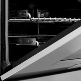ZLINE Autograph Edition 60 in. 7.4 cu. ft. Legacy Dual Fuel Range with 9 Burner Gas Cooktop and 2 Electric Convection Ovens in Stainless Steel and Champagne Bronze Accents (RAZ-60-CB)