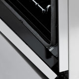 ZLINE Autograph Edition 60 in. 7.4 cu. ft. Legacy Dual Fuel Range with 9 Burner Gas Cooktop and 2 Electric Convection Ovens in Stainless Steel and Champagne Bronze Accents (RAZ-60-CB)