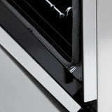 ZLINE Autograph Edition 36 in. 4.6 cu. ft. Legacy Dual Fuel Range with 6 Burner Gas Cooktop and Electric Convection Oven in Stainless Steel and Champagne Bronze Accents (RAZ-36-CB)