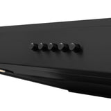 ZLINE 30 in. 400 CFM Ducted Under Cabinet Range Hood in Black Stainless Steel (BS617-30)
