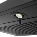 ZLINE 36" Convertible Vent Wall Mount Range Hood in Black Stainless Steel (BSKBN-36)