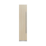 ZLINE 18 in. 8.6 cu. ft. Panel Ready Left Hinge Column Freezer with Graphite Gray Interior (RBCFVL-18)