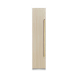 ZLINE Autograph Edition 18 in. 8.6 cu. ft. Panel Ready Left Hinge Column Freezer with Graphite Gray Interior and Champagne Bronze Accents (RBCFVLZ-18-CB)
