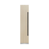 ZLINE Autograph Edition 18 in. 8.6 cu. ft. Panel Ready Left Hinge Column Freezer with Graphite Gray Interior and Matte Black Accents (RBCFVLZ-18-MB)