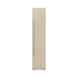 ZLINE 18 in. 8.6 cu. ft. Panel Ready Right Hinge Column Freezer with Graphite Gray Interior (RBCFVR-18)