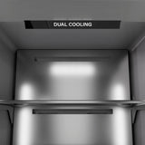 ZLINE 24 in. 12.5 cu. ft. Panel Ready Column Refrigerator with Graphite Gray Interior (RBCRV-24)