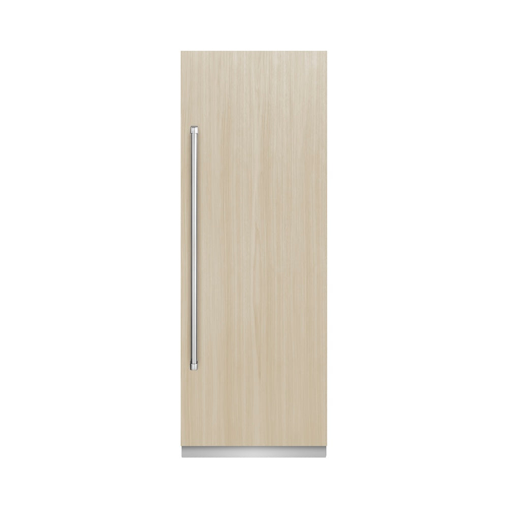 ZLINE 30 in. 16.7 cu. ft. Panel Ready Column Refrigerator with Graphite Gray Interior (RBCRV-30)