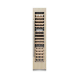 ZLINE 18 in. 9.0 cu. ft. Triple Zone 68 Bottle Panel Ready Right Hinge Column Wine Cooler (RBCWVR-18)