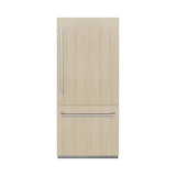 ZLINE 36 in. 19.8 cu. ft. Panel Ready Built-In Bottom Freezer Refrigerator with Water Dispenser and Ice Maker (RBIT-36)