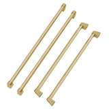 ZLINE Autograph Edition 60 in. Built-in Refrigerator Handles (Set of 4) in Champagne Bronze (RBIVHZ-CB-60)