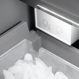 ZLINE 18 in. 8.6 cu. ft. Left Hinge Column Freezer in Stainless Steel with Graphite Gray Interior (RCFVL-304-18)