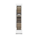 ZLINE 18 in. 9.0 cu. ft. Triple Zone 68 Bottle Right Hinge Column Wine Cooler in White Matte (RCWVR-WM-18)