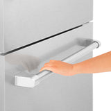 ZLINE 30 in. Refrigerator Panels in Satin Stainless Steel for a 30 in. Built-in Refrigerator (RPBIV-SN-30)