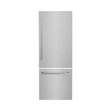 ZLINE 30 in. Refrigerator Panels in Satin Stainless Steel for a 30 in. Built-in Refrigerator (RPBIV-SN-30)