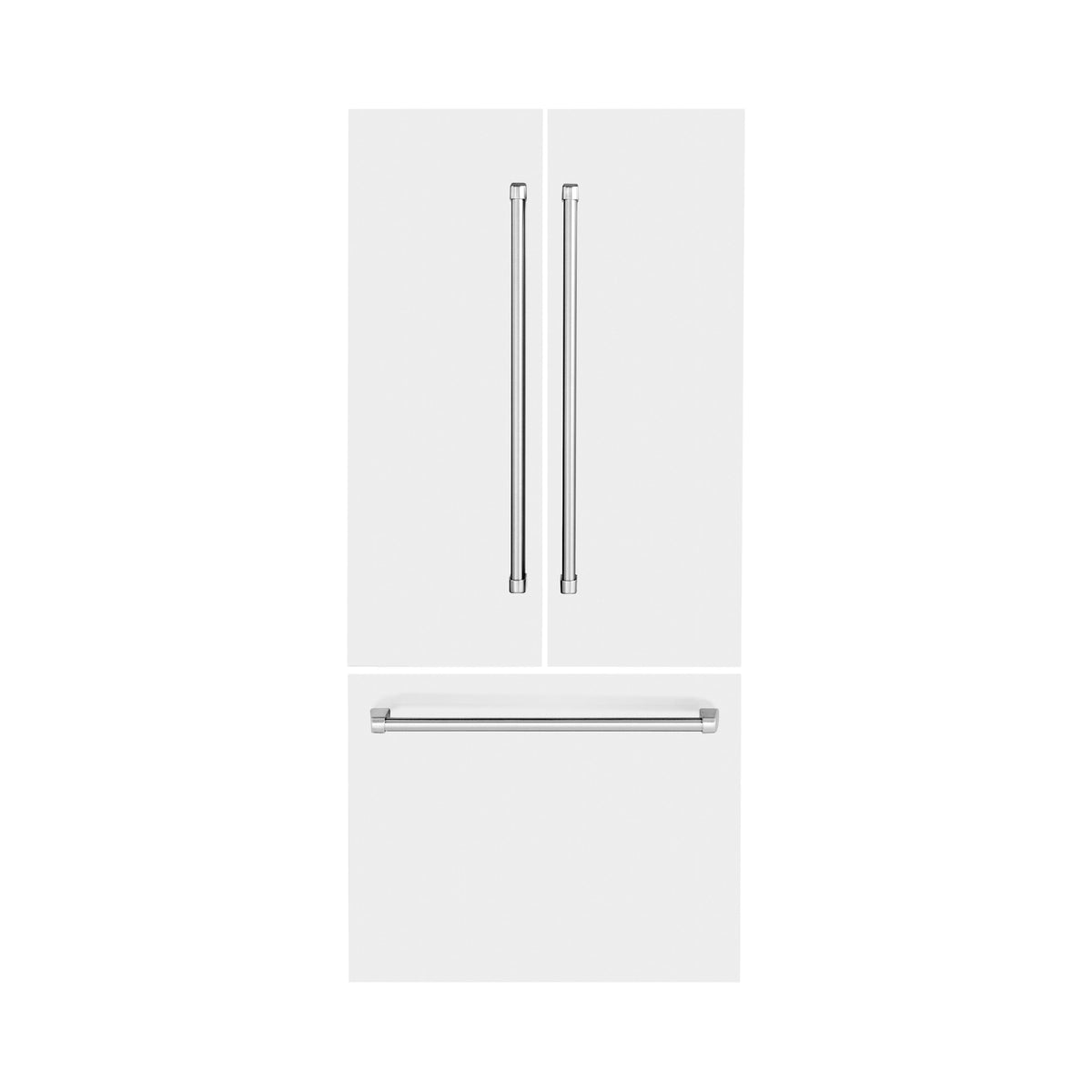 ZLINE 36" Refrigerator Panels in White Matte for a 36" Built-in Refrigerator (RPBIV-WM-36)