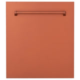 ZLINE 24" Tallac Dishwasher Panel in Copper with Traditional Handle (DPV-C-24)