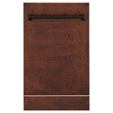 ZLINE 18" Tallac Dishwasher Panel in Hand-Hammered with Traditional Handle (DPV-HH-18)