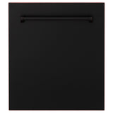 ZLINE 24" Tallac Dishwasher Panel in Oil Rubbed Bronze with Traditional Handle (DPV-ORB-24)