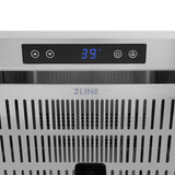 ZLINE 24 in. Touchstone 168 Can Outdoor-Rated Dual Refrigerator Drawer with Satin Stainless Steel Doors (RDSO-SN-24)