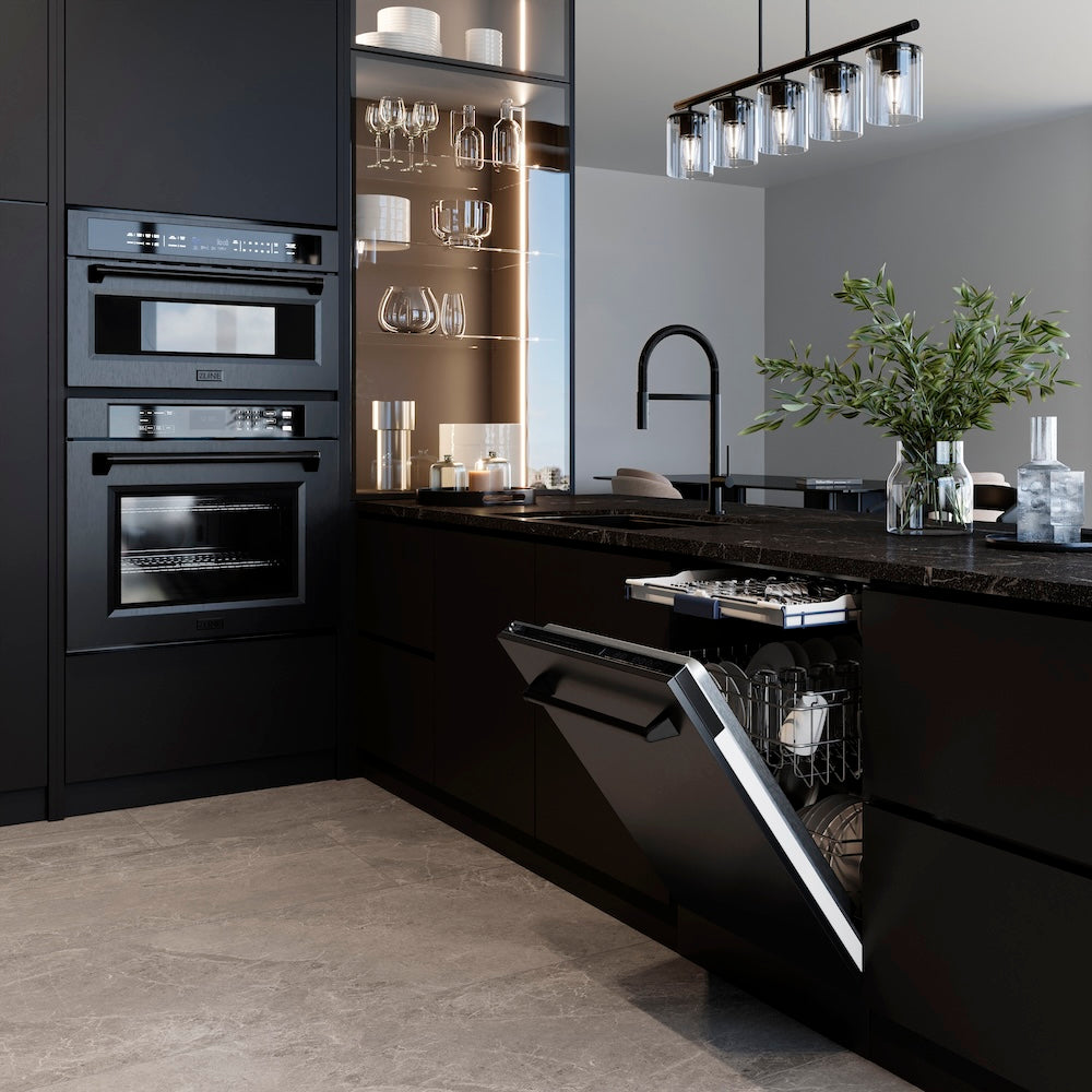 ZLINE Incline Kitchen Faucet in Matte Black (INC-KF-MB)